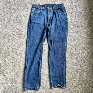 🦋 Riders Dark Wash Vintage Straight Leg Jeans Size 8